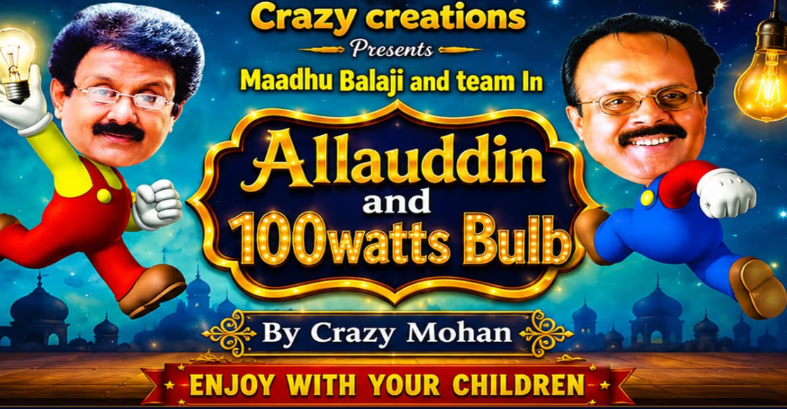 Crazy Mohan play in Chennai